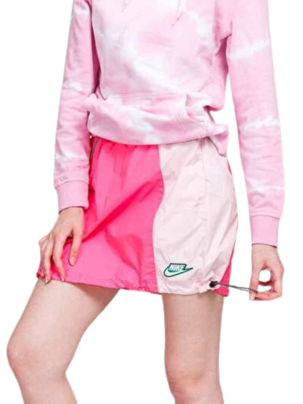 Nike Pink Colorblock Athletic Skirt Size 2X